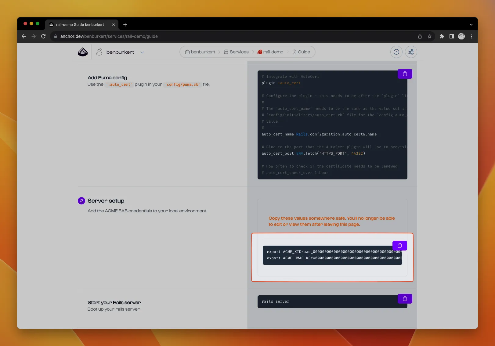 Getting Started First